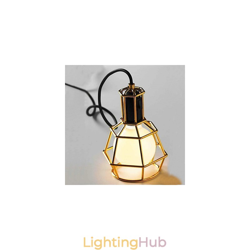 Country Electroplated Metal Pendant Light Garage