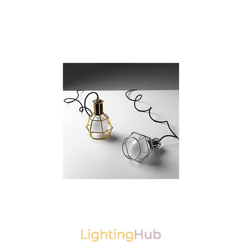 Country Electroplated Metal Pendant Light Garage