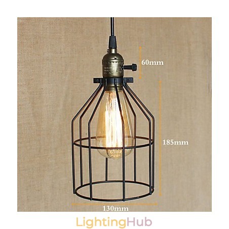 American Rural Industry Contracted Single Head Of Creative Small Hob Iron Chandelier American Rural Industry Contracted Single Head Of Creative Small Hob Iron Chandelier