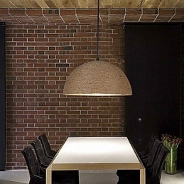 30*Restore Ancient Ways The Nordic Idea Semicircle Chimney Hand Hemp Rope Droplight