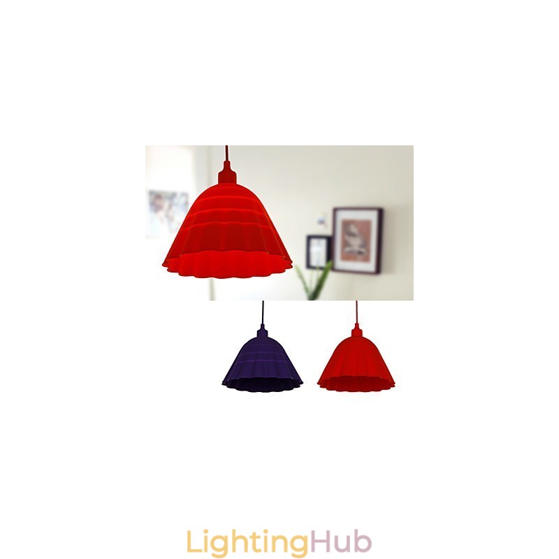 Silicone Pendant Light Modern Contemporary Living Bed Dining Kids