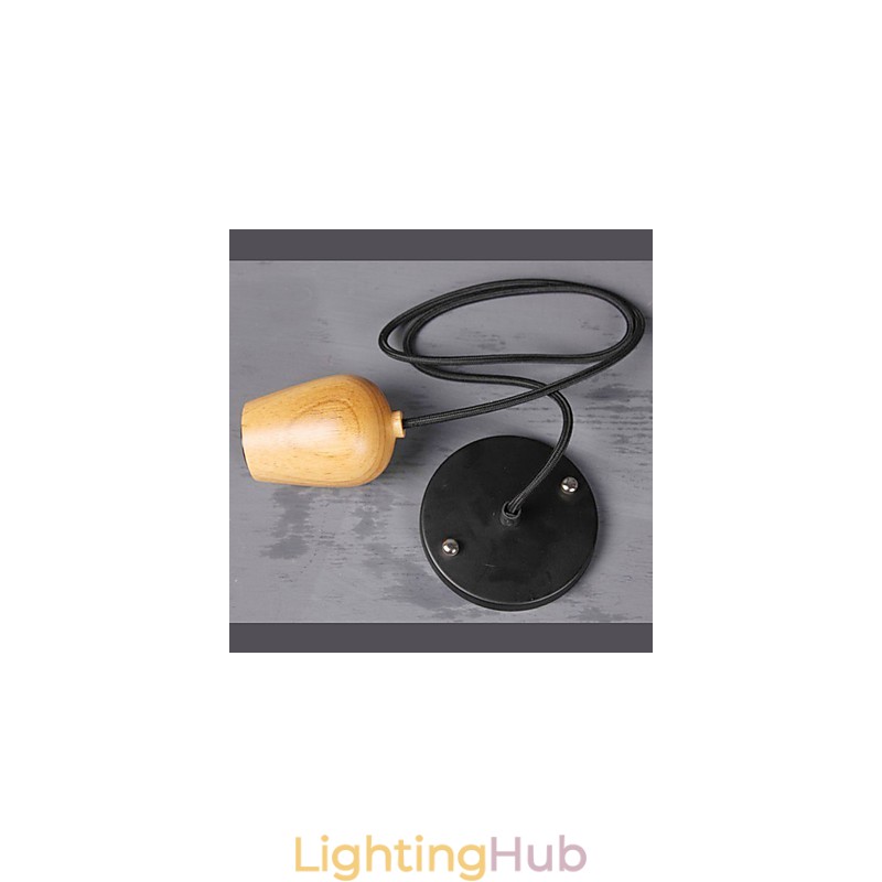 Country Mini Style Others Wood Bamboo Pendant Light Garage