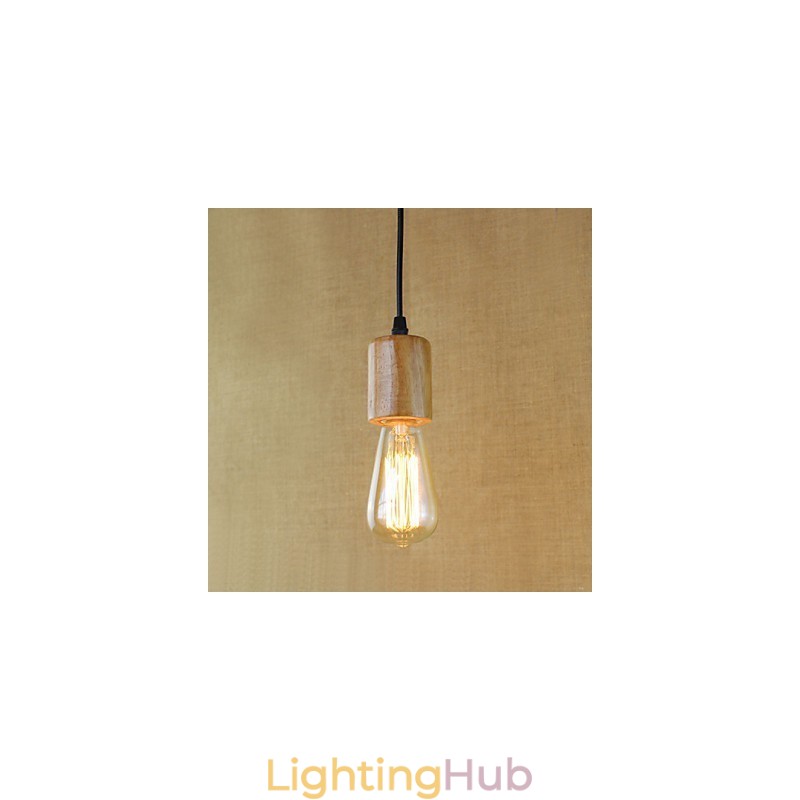 Pendant Lights Traditional Classic Vintage Retro Country Garage Wood Bamboo