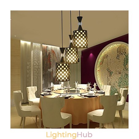 Perforations Nordic Wrought Iron Chandelier Lamp Light Perforations Nordic Wrought Iron Chandelier Lamp Light