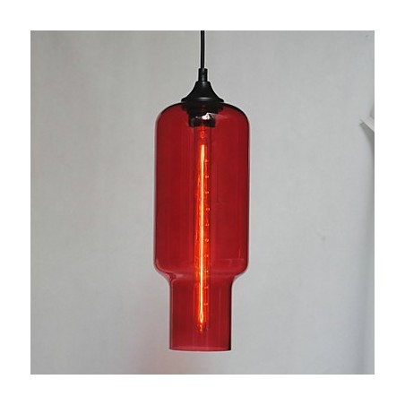 Modern Glass Pendant in Brown Bubble Design Modern Glass Pendant in Brown Bubble Design