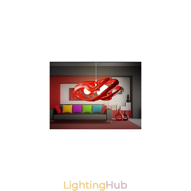Modern Contemporary Painting Resin Pendant Light