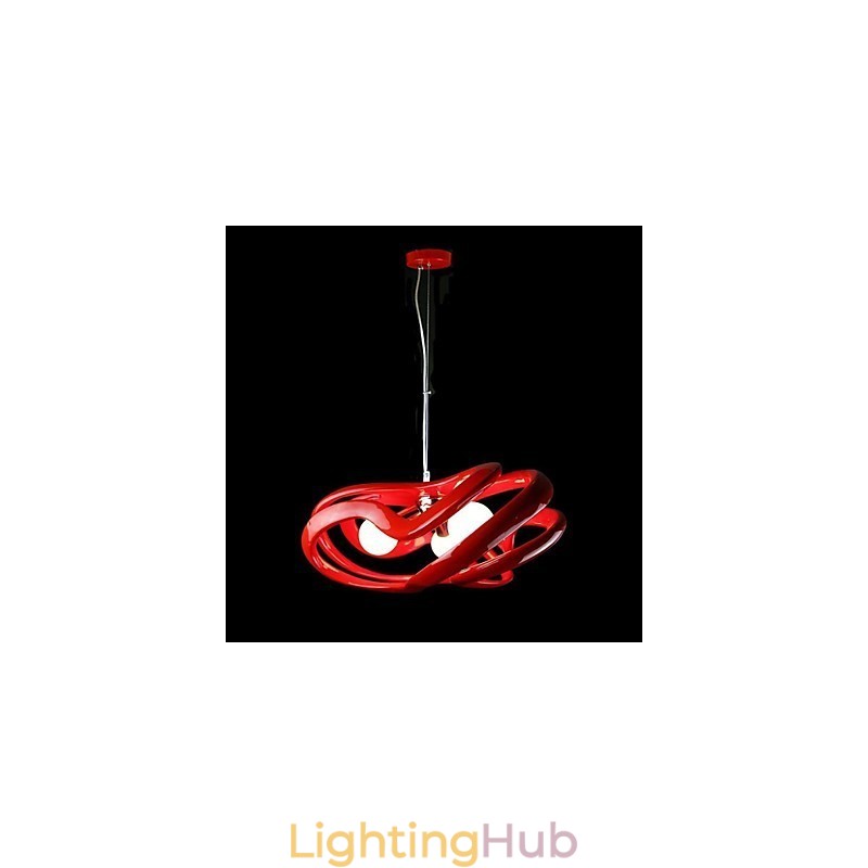 Modern Contemporary Painting Resin Pendant Light
