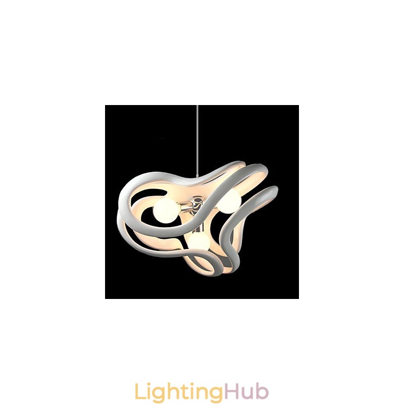 Modern Contemporary Painting Resin Pendant Light