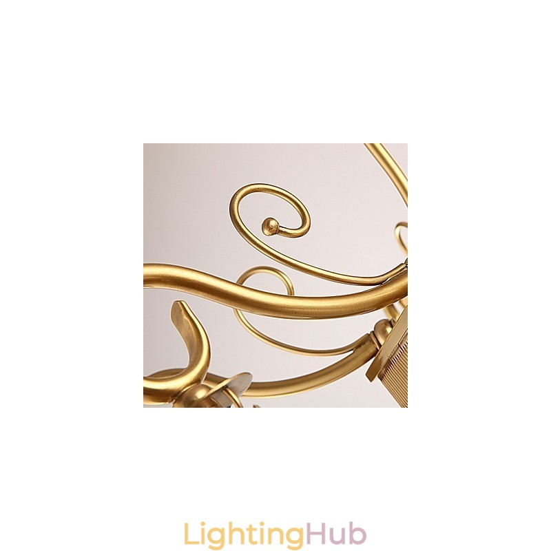 Chandelier Traditional Classic Rustic Lodge Metal
