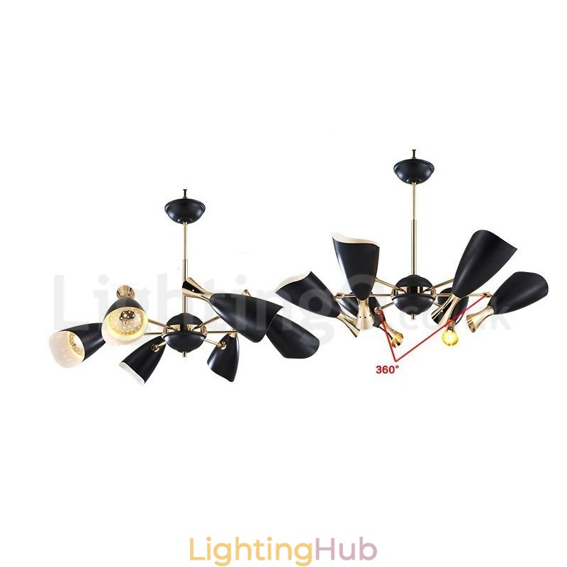 6 Light Modern Contemporary Chandelier Light