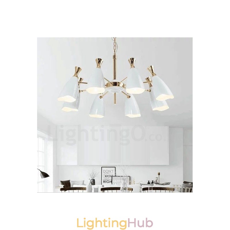Modern Contemporary Style 8 Light Chandelier Lamp