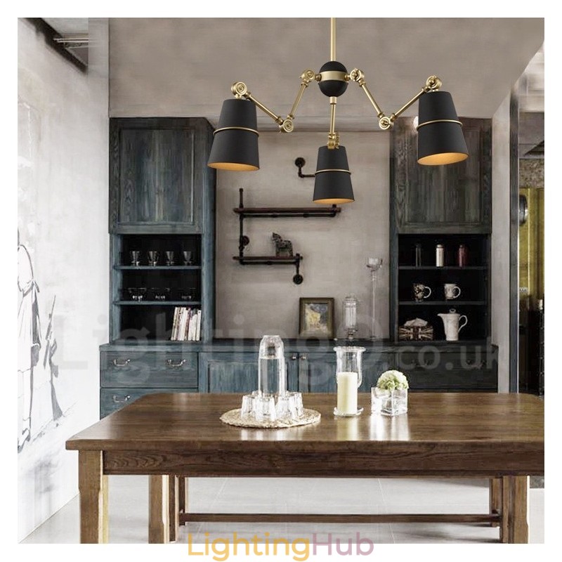3 Light Modern Contemporary Chandelier Lamp Light