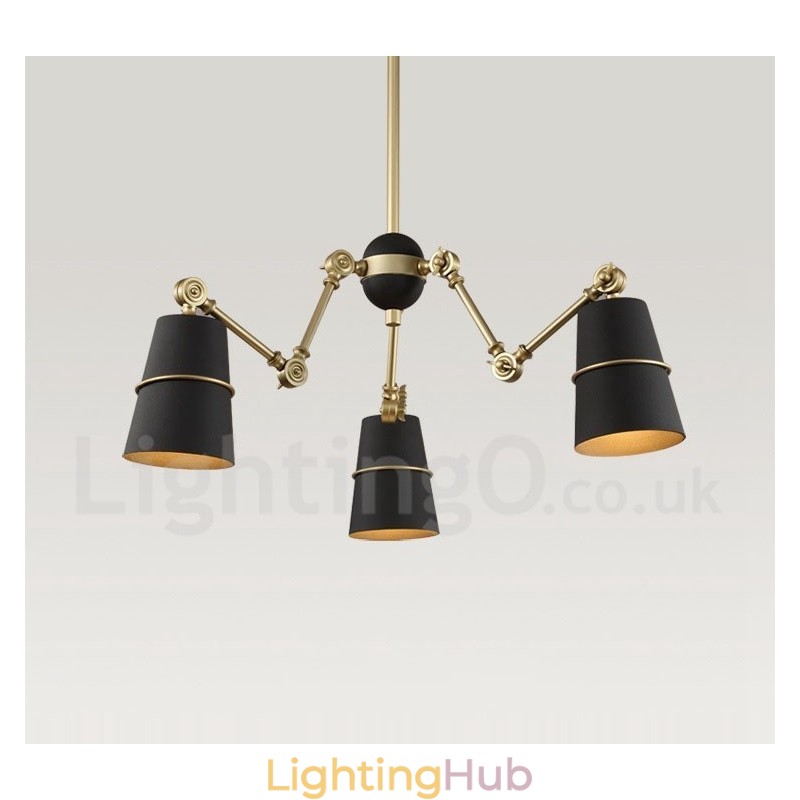 3 Light Modern Contemporary Chandelier Lamp Light