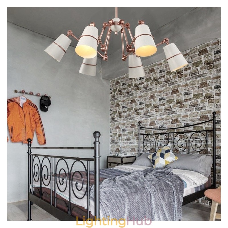 6 Light Chandelier Lamp with Modern Contemporary Style Light