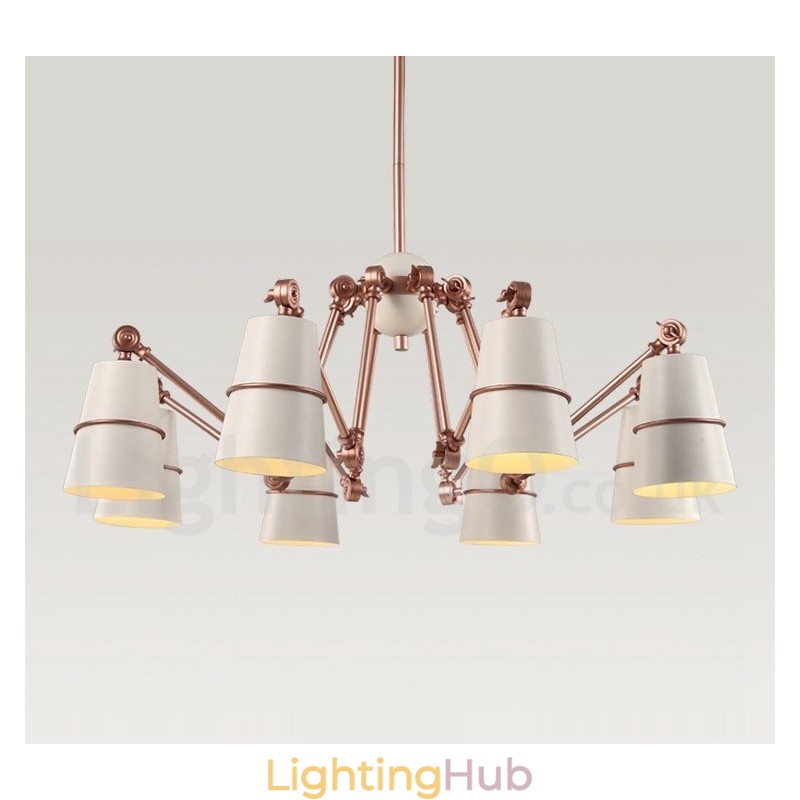 8 Light Modern Contemporary Chandelier Lamp Light
