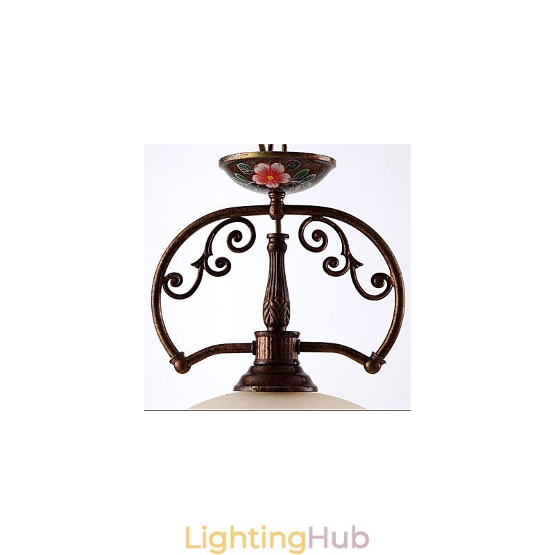 Retro Hand Painted Art Pendant Lamp Lighting Lamp Lighting
