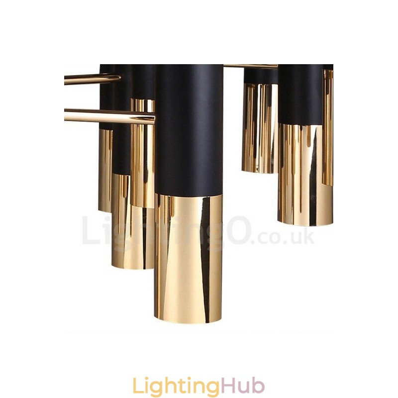 Modern Contemporary 13 Light Chandelier Single Tier Lamp Light