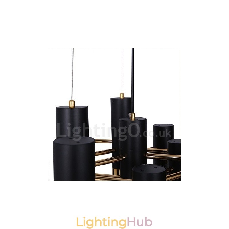 Modern Contemporary 13 Light Chandelier Single Tier Lamp Light