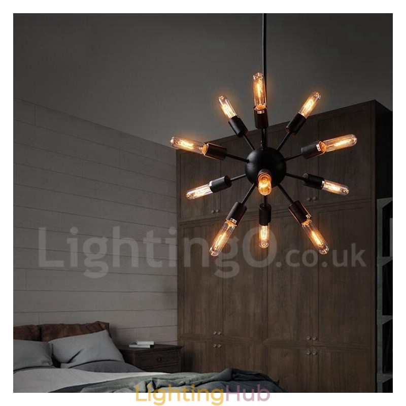 12 Light Retro Vintage Sputnik Chandelier