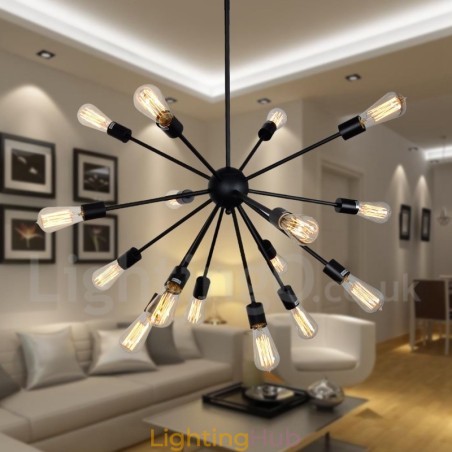 16 Light Vintage Retro Sputnik Chandelier 16 Light Vintage Retro Sputnik Chandelier