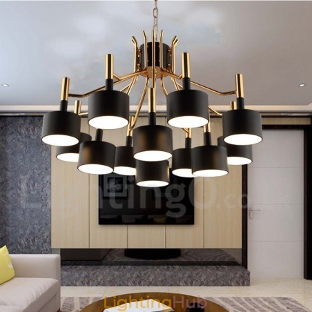 Modern Contemporary 12 Light 2 Tier Chandelier Lamp Light Modern Contemporary 12 Light 2 Tier Chandelier Lamp Light