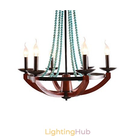 Bohemia 6 Simple European Mediterranean Head DropAmerican Country British Rural Living Lamps