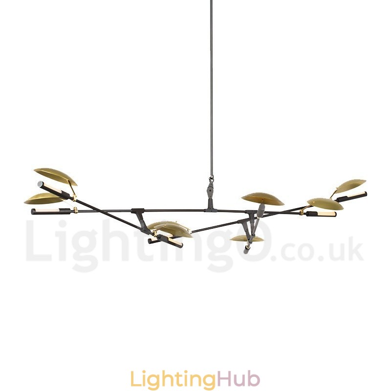 Modern Contemporary 8 Light Chandelier Light Lamp
