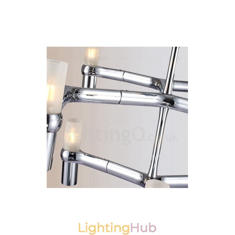 12 Light 3 Tier Modern Contemporary Chandelier Lamp Light