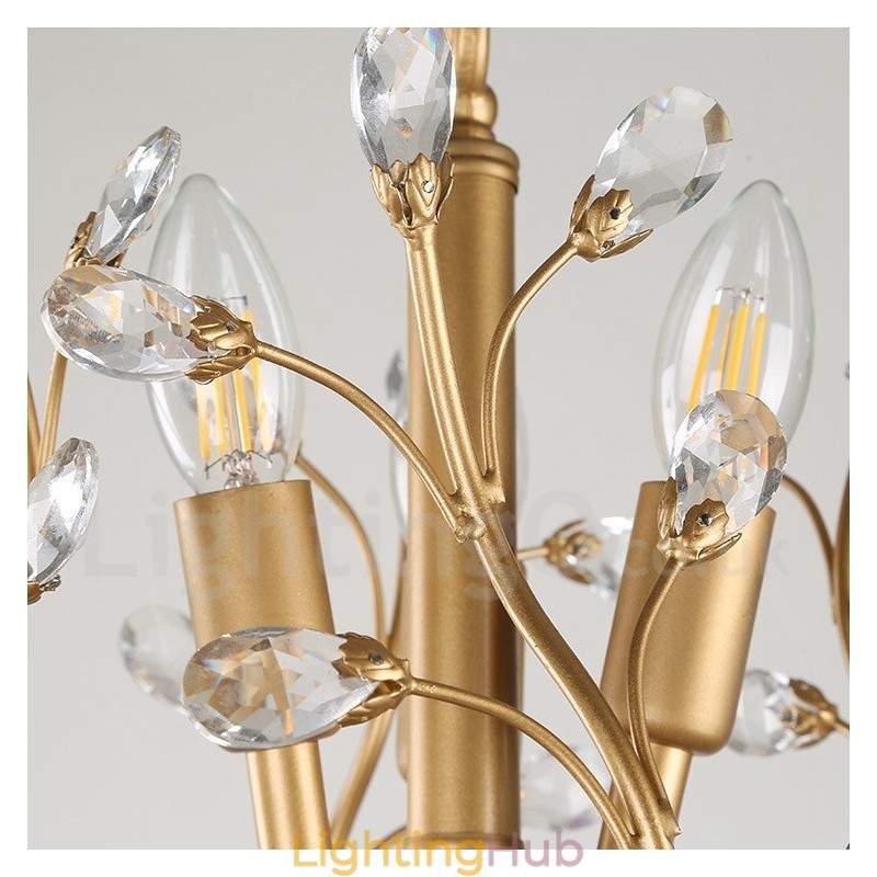 60CM Height 45CM Wide Modern Contemporary 7 Light Chandelier Lamp Light