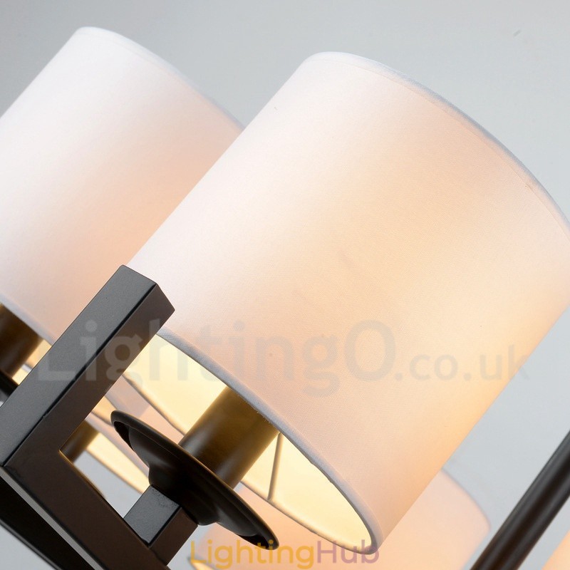 Modern Contemporary 8 Light Single Tier Chandelier Lamp Light