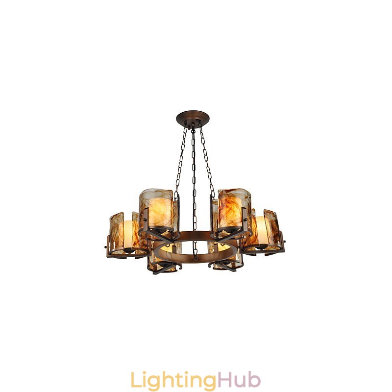 Traditional Classic Rustic Lodge Chandelier Chandelier