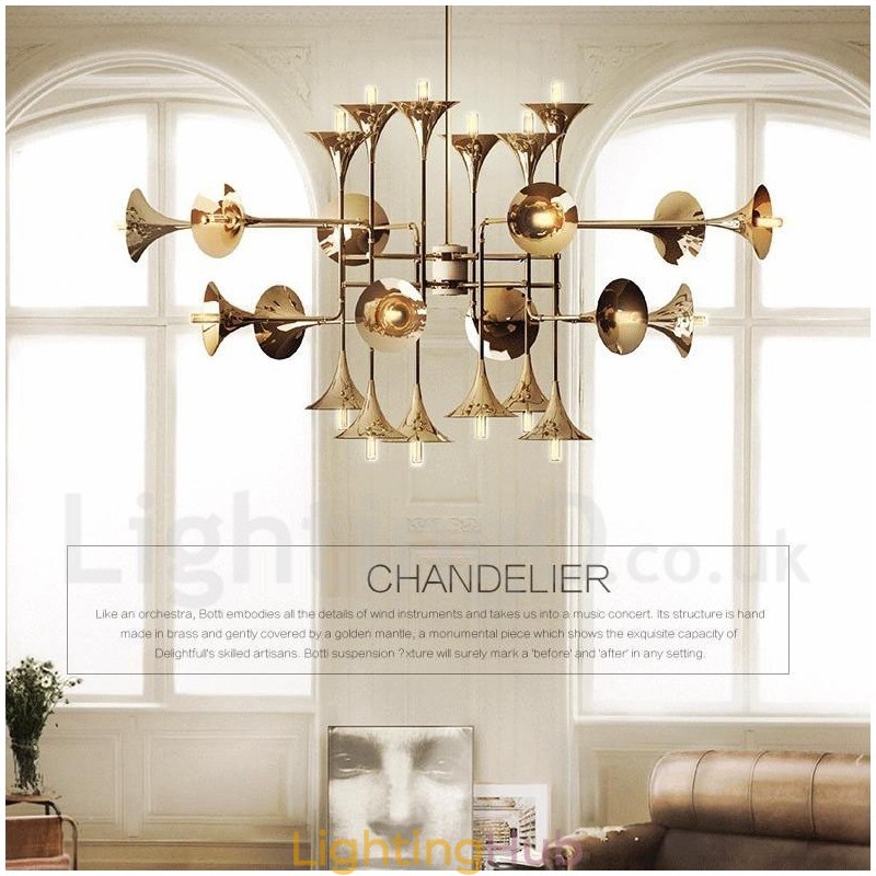 24 Light Chandelier Lamp Modern Contemporary Style Light