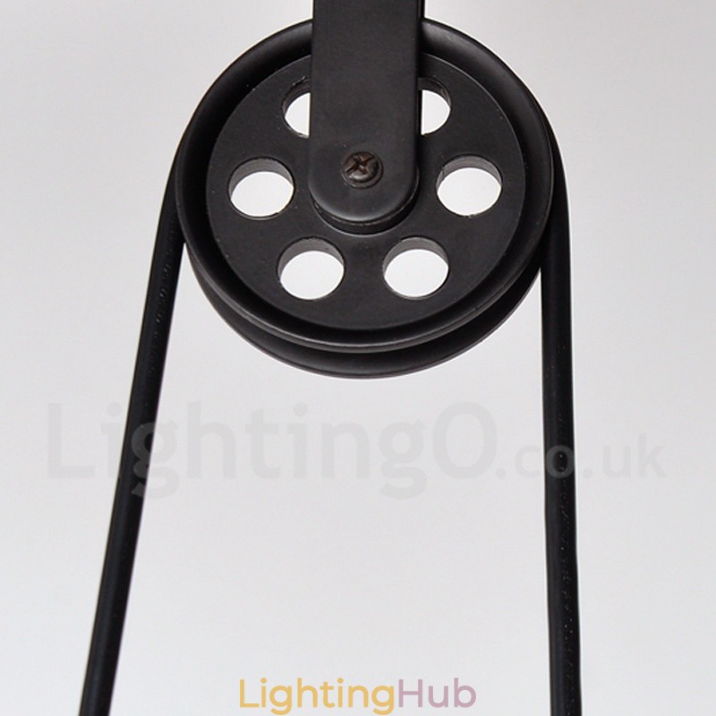 2 Light Country Vintage Metal Pendant Light