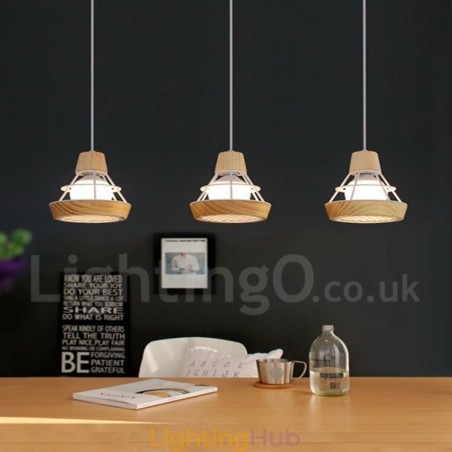 Dining Metal Wooden Pendant Light Dining Metal Wooden Pendant Light