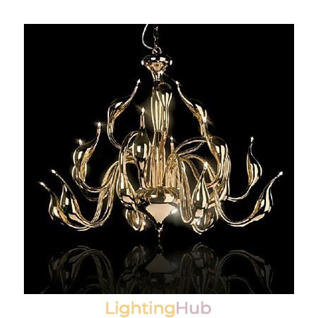 Modern Chandelier Light 18 Lights G4 Gold Plating Modern Chandelier Light 18 Lights G4 Gold Plating
