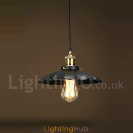 Black Metal Vintage Pendant Light Black Metal Vintage Pendant Light