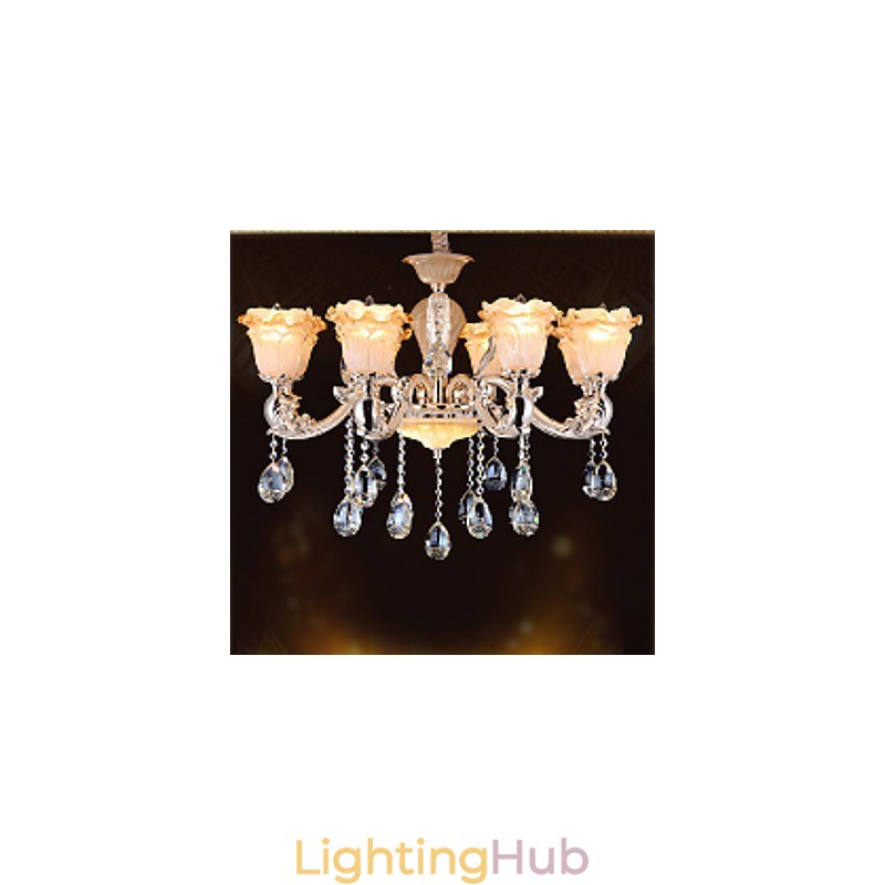 European Style Retro Crystal Pendant lamp Americange lamp