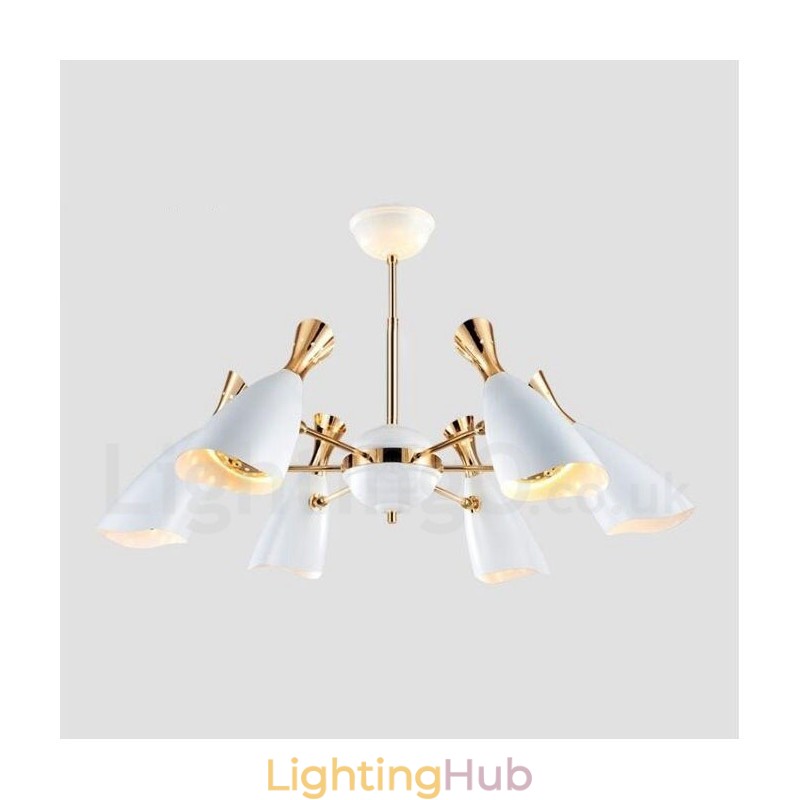 Modern Contemporary 6 Light Chandelier Lamp