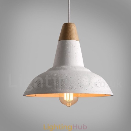 Modern Contemporary 1 Light Wood Concrte Pendant Light Modern Contemporary 1 Light Wood Concrte Pendant Light