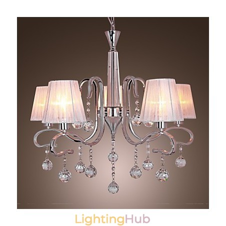 Modern Contemporary Crystal Electroplated Chandelier Modern Contemporary Crystal Electroplated Chandelier