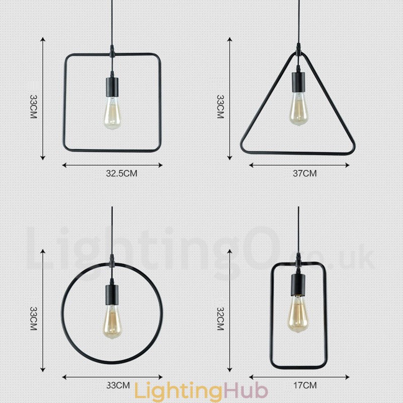 Modern Contemporary Metal 1 Light Pendant Light