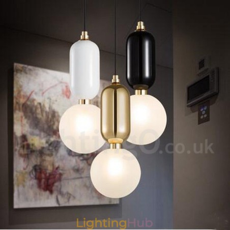 Modern Contemporary Pendant Light with Glass Shade Modern Contemporary Pendant Light with Glass Shade