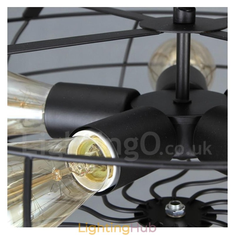 Retro Vintage 5 Light Pendant Light