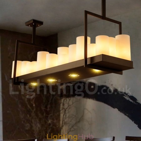 Rustic Lodge Vintage Candlestick Pendant Light Rustic Lodge Vintage Candlestick Pendant Light