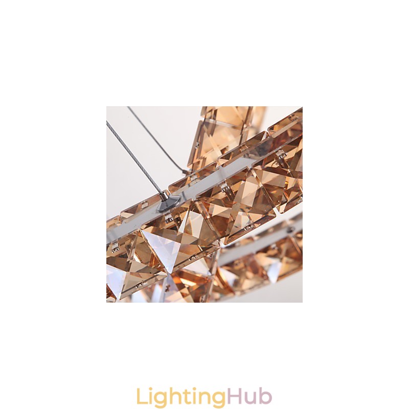 Ceiling Lights with Fashion Style Ring Crystal Ceiling Lamp