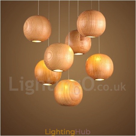 Rustic Lodge Wooden Globe Pendant Light Rustic Lodge Wooden Globe Pendant Light