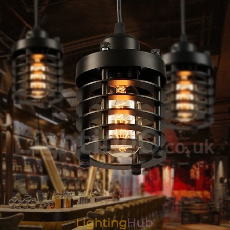 Retro Vintage Metal 1 Light Pendant Light Retro Vintage Metal 1 Light Pendant Light