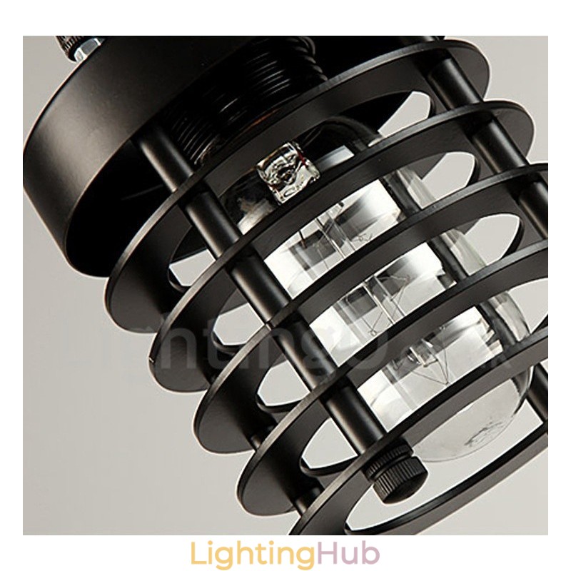 Retro Vintage Metal 1 Light Pendant Light