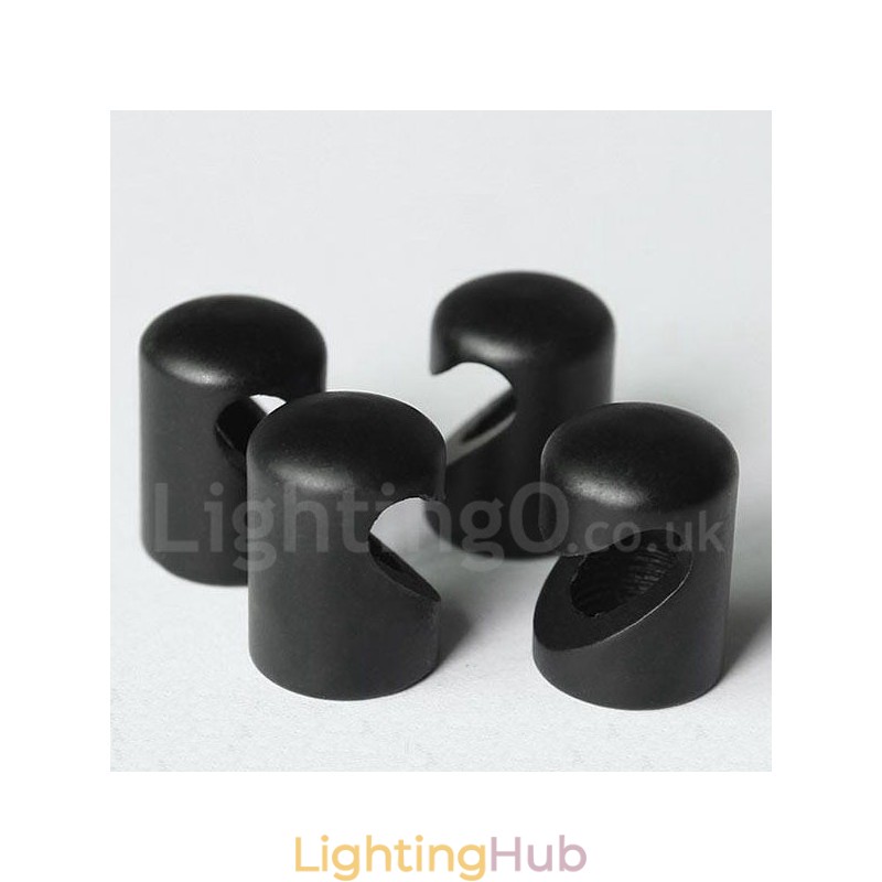 For 3 Light Black Pendant Light with Glass Shade