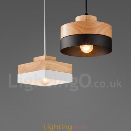 Modern Contemporary Wood Metal Wood Pendant Light Modern Contemporary Wood Metal Wood Pendant Light